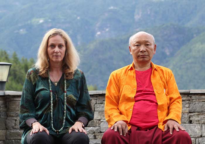 BesÃ¸g hos Lama af Anne Sophie fra Tigerens Rede - fÃ¦lles meditation.