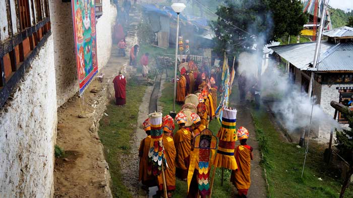 Anne Sophie og eleverne fra Tigerens Rede til festival.