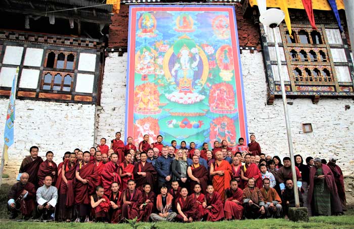 Anne Sophie rejste i 2015 til Bhutan med 14 elever og en sÃ¦rlig gave.